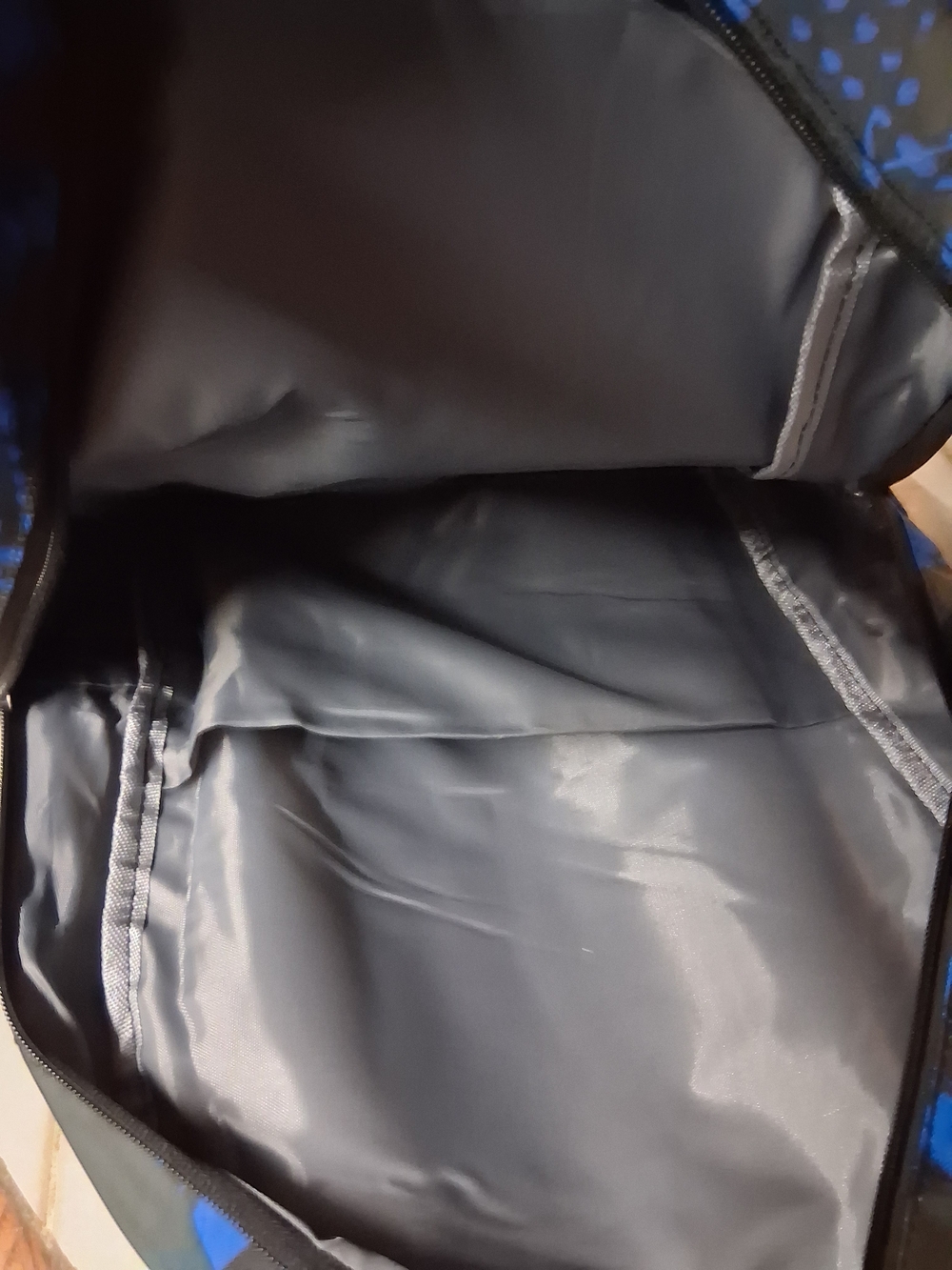 Fortnight Backpack With Four Other Bags To Use. Blue & Black Graphic Backpack. - Picture 2 of 4